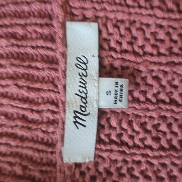 Madewell - Bobble Cardigan in Dusty Rose – EUC - Picture 2 of 4